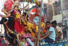 Photo of भरुआ: मां के जयकारों के साथ जनता ने दी दुर्गा प्रतिमाओं को अंतिम विदाई, हुआ विसर्जन