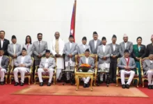 Photo of नेपाल: प्रचंड ने सातवीं बार मंत्रिमंडल का किया विस्तार, इतने मंत्रियों ने ली पद की शपथ