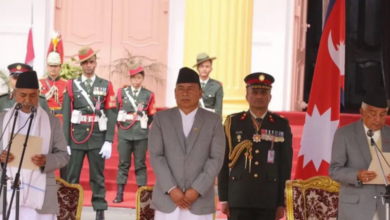 Photo of नेपाल में रामसहाय प्रसाद यादव ने उपराष्ट्रपति के रूप में पद की ली शपथ