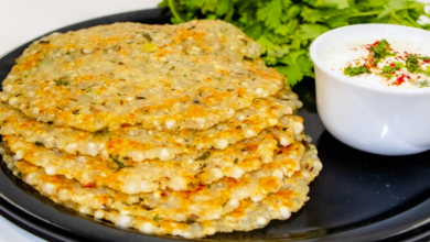 Photo of नाश्ते के लिए ट्राय करें साबूदाना थालीपीठ, जानें रेसिपी