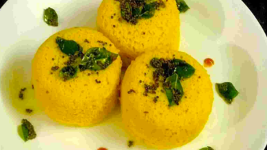 Photo of नाश्ते में बनाकर खाएं टेस्टी कटोरी ढोकला, जानें रेसिपी