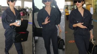 Photo of मलाइका अरोड़ा एयरपोर्ट पर इस लुक में हुई स्पॉट, कपड़ों को लेकर बटोरी सुर्खियां…