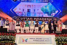 Photo of इंडिया स्मार्ट सिटी कॉन्क्लेव में यूपी का बेहतरीन प्रदर्शन, 10 अलग-अलग श्रेणियों में मिले पुरस्कार