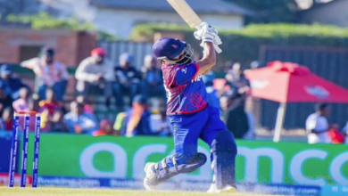 Photo of नेपाल के इस बल्‍लेबाज ने 34 गेंदों में जड़ा T20I शतक, रोहित शर्मा का रिकॉर्ड किया ब्रेक