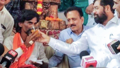 Photo of महाराष्ट्र: सीएम शिंदे के सामने मनोज जरांगे ने खत्म किया अनशन, कही यह बात