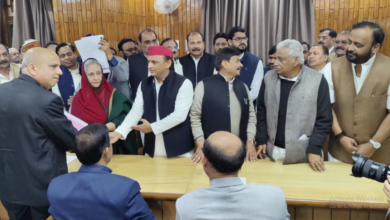 Photo of राज्‍यसभा चुनाव के लिए सपा के तीनों उम्मीदवारों ने क‍िया नामांकन