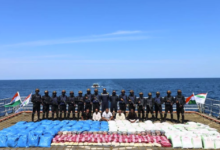 Photo of भारतीय नौसेना ने पोरबंदर में ‘चरस’, ‘मॉर्फिन’ समेत तीन हजार किलोग्राम से ज्यादा की ड्रग्स की जब्त