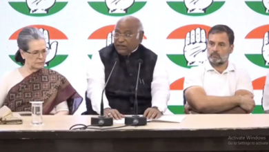 Photo of राहुल-सोनिया की प्रेस कॉन्फ्रेंस, बैंक अकाउंट फ्रीज करने पर भाजपा पर साधा निशाना