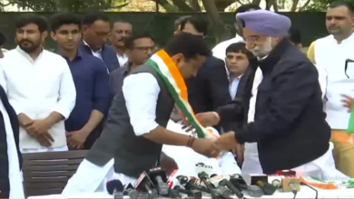 Photo of राजस्थान के चूरू से सांसद राहुल कस्वां ने भाजपा से दिया इस्तीफा, कांग्रेस का थमा हाथ