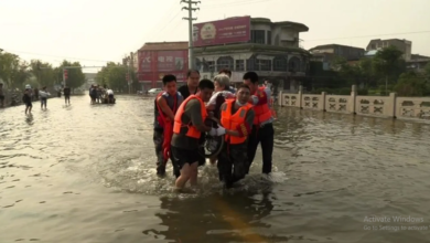 Photo of चीन में बारिश से बाढ़ का कहर, डूब गया दुनिया का मैन्युफैक्चरिंग हब, चार लोगों की मौत