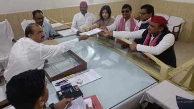 Photo of ड‍िंपल यादव ने मैनपुरी सीट से दाखि‍ल क‍िया नामांकन, तीसरे चरण में सात मई को होगा मतदान