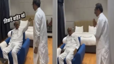 Photo of शरद पवार ने उद्धव ठाकरे को कमरे से बाहर निकाला, वीडियो वायरल…
