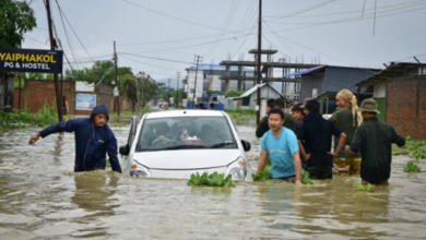 Photo of मणिपुर की इंफाल घाटी में भारी बारिश ने मचाई तबाही, 3 लोगों की मौत