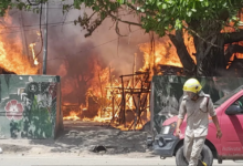 Photo of बिहार: पटना के गोलघर के पास लगी भीषण आग, 6 गैस सिलेंडर में धमाके से दहशत