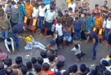 Photo of बंगाल में महिला को सड़क पर बुरी तरह पीटने का वीडियो वायरल, TMC विधायक के बयान पर भड़की भाजपा