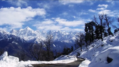 Photo of उत्तराखंड: मुनस्यारी में हुआ ताजा हिमपात, सितंबर में ही बर्फ से ढका पंचाचूली पर्वत का तल