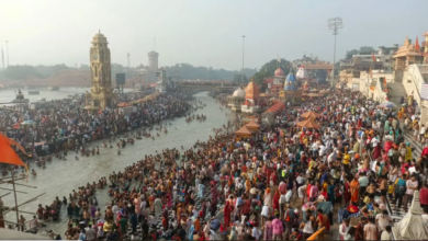 Photo of पितृ विसर्जन अमावस्या पर हरिद्वार में श्रद्धालुओं का उमड़ा सैलाब