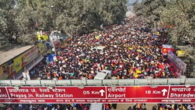 Photo of महाकुंभ के सेक्टर पांच में लगी आग, मचा हड़कंप