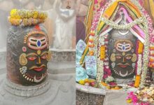 Photo of विदेशी करेंसी के नोटों से सजे बाबा महाकाल, भस्म आरती में दिए दिव्य दर्शन