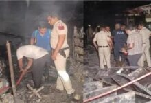 Photo of दिल्ली हाट बाजार में लगी भीषण आग