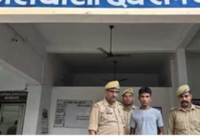 Photo of  लूटपाट करने वाले दो सगे भाई मुठभेड़ में गिरफ्तार