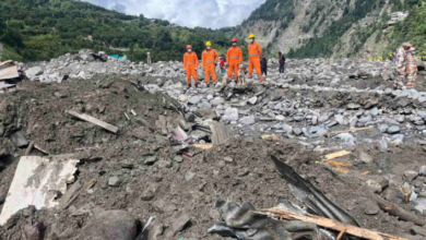 Photo of धराली में आठ से दस फीट मलबे में दबे हैं लोग और होटल, GPR से मिले संकेत