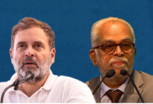 Photo of ‘सड़क खामोश होती है तो संसद आवारा हो जाती है’, उपराष्ट्रपति के लिए विपक्षी उम्मीदवार सुदर्शन रेड्डी ने की राहुल की तारीफ