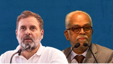 Photo of ‘सड़क खामोश होती है तो संसद आवारा हो जाती है’, उपराष्ट्रपति के लिए विपक्षी उम्मीदवार सुदर्शन रेड्डी ने की राहुल की तारीफ