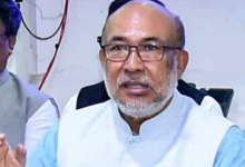 Photo of म्यांमार से घुसपैठ को लेकर बीरेन सिंह ने जताई चिंता