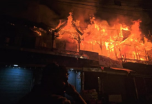 Photo of  नैनीताल में ओल्ड लंदन हाउस भीषण आग, प्रो. अजय रावत की बहन की मौत