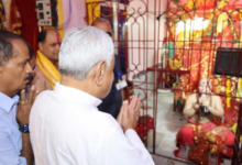 Photo of महाअष्टमी पर सीएम नीतीश ने की शीतला माता और पटनदेवी माता की पूजा