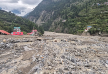 Photo of धराली : एक महीने बाद भी हालात जस के तस, चारों तरफ सिर्फ मलबा