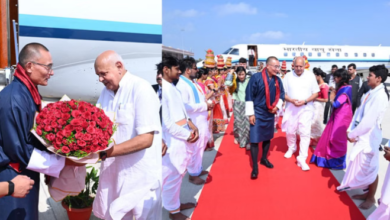 Photo of अयोध्या पहुंचे भूटान के प्रधानमंत्री, रामलला के करेंगे दर्शन