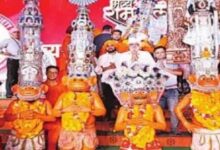 Photo of  पहली बार दिल्ली की रामलीला में शामिल हुए पानीपत वाले हनुमान जी