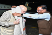 Photo of गृहमंत्री अमित शाह पहुंचे रायपुर: आज 60वां DG–IG सम्मेलन का करेंगे उद्घाटन