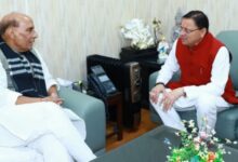 Photo of उत्तराखंड: सीएम धामी ने रक्षा मंत्री के सामने रखीं महत्वपूर्ण मांगें