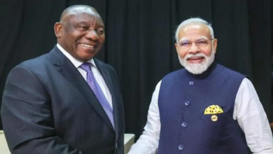 Photo of पीएम मोदी और रामफोसा की द्विपक्षीय बैठक के लिए व्यापक एजेंडा तैयार