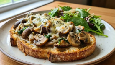 Photo of ब्रेकफास्ट के लिए मिनटों में तैयार करें प्रोटीन से भरपूर मशरूम टोस्ट