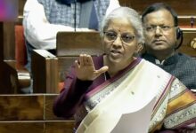 Photo of राज्यसभा में वित्त मंत्री निर्मला सीतारमण का विपक्ष पर हमला