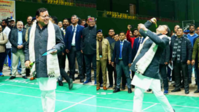 Photo of सीएम धामी ने थामा रैकेट..फिट और फोकस्ड रहने का दिया संदेश…