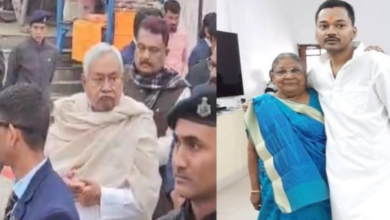Photo of सीएम नीतीश कुमार की सास का निधन, IGIMS में ली अंतिम सांस; बेटे के साथ बांस घाट पहुंचे मुख्यमंत्री