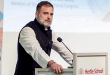 Photo of ‘भारत में चुनावी तंत्र में गड़बड़ी’, राहुल गांधी के जर्मनी में दिए बयान पर BJP ने कहा- कांग्रेस को देश की प्रगति से नफरत