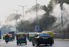 Photo of राजधानी में प्रदूषण से मिली थोड़ी राहत, हवा खराब श्रेणी में; जानें कहां-कितना AQI