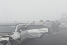 Photo of आगरा-लखनऊ एक्सप्रेस वे पर तीन कार आपस में टकराई
