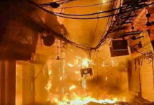 Photo of दिल्ली के चांदनी चौक में हड़कंप: इमारत में लगी भीषण आग