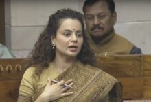 Photo of संसद के शीतकालीन सत्र में कंगना रनौत का कांग्रेस पर तंज