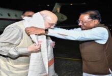 Photo of छत्तीसगढ़: गृह मंत्री अमित शाह रायपुर में, सीएम साय ने किया स्वागत