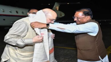 Photo of छत्तीसगढ़: गृह मंत्री अमित शाह रायपुर में, सीएम साय ने किया स्वागत