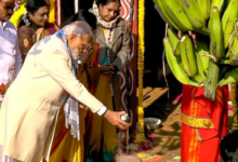 Photo of पीएम मोदी ने केंद्रीय मंत्री के घर मनाया पोंगल, कहा- ये अब ग्लोबल त्योहार