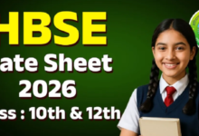 Photo of हरियाणा बोर्ड 10th 12th टाइम टेबल कभी भी हो सकता है जारी